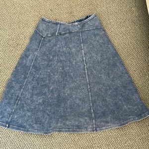 Denim skirt